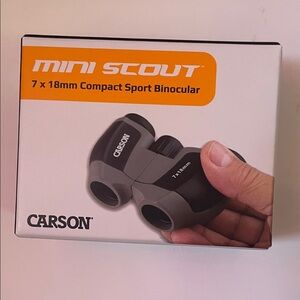 NIB Carson Mini Scout Compact Sport Binoculars